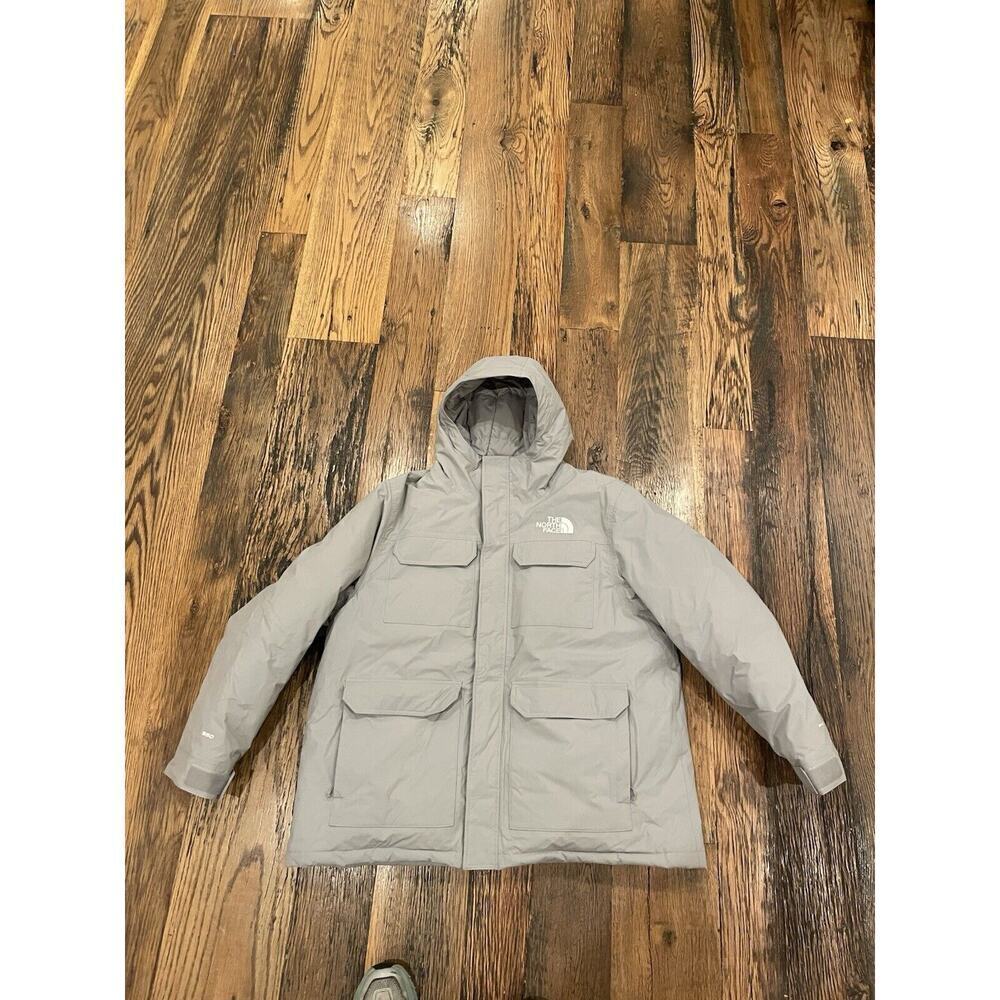 The North Face Men's Cypress ) Down Parka Insulated Winter Jacket Grey